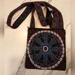Beaded Crossboy Bag